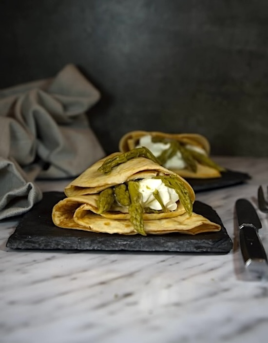crepe formaggio e asparagi ketolight 11